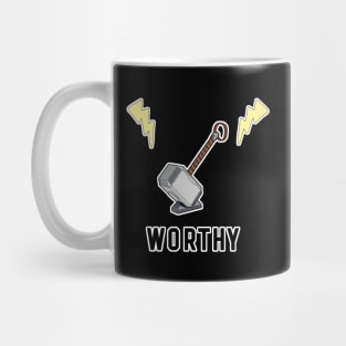 Worthy Thor Hammer Mjolnir with Lightning Mug